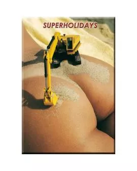 Diablo Picante Imán Culo Escavadora - Erotik Analplug