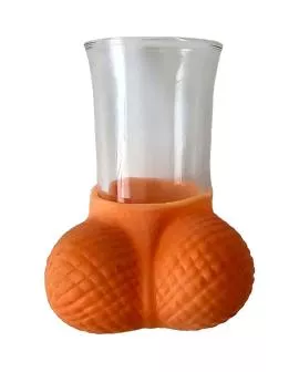 Diablo Picante - Kristall-Shotglas mit Natürlichen Eiern
