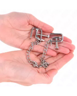 KINK - Kettchen-Nippel-Schraubstockklemmen 30 cm
