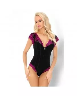 LIVCO CORSETTI FASHION - LORRIE CF 90450 BODY SCHWARZ S/M
