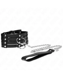 KINK Sub Style Halskette mit Gürtel 65 cm - Verstellbar 35-51 x 7 cm