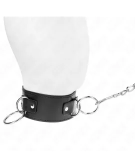 KINK Halskette mit Leine - 65 cm, 3-Ring Modell 2, verstellbar 36-43 cm