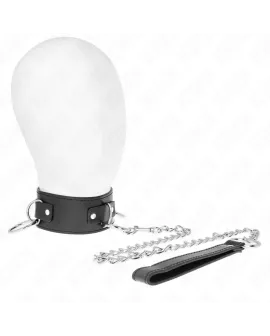 KINK Halskette mit Leine - 65 cm, 3-Ring Modell 2, verstellbar 36-43 cm