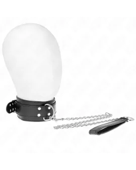 KINK - Halskette mit Riemen 65 cm Silber Verstellbar 33-46 cm