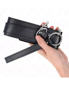 KINK - Halskette mit Riemen 65 cm Silber Verstellbar 33-46 cm