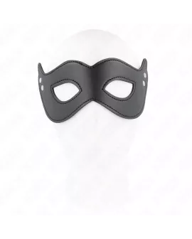 KINK Kunstledermaske mit Nieten Modell 1 - 26 x 8 cm