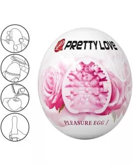 Pretty Love - Masturbator Ei Rosa Erotik Toy