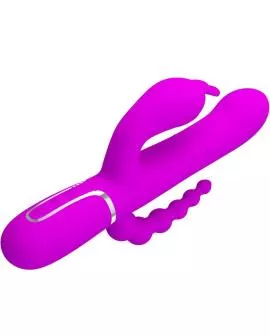Pretty Love Cammy Triple Vibrator - Multifunktions 4 in 1 Rosa