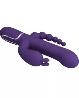 Pretty Love Cammy Triple Vibrator - Multifunktions 4 in 1 Lila