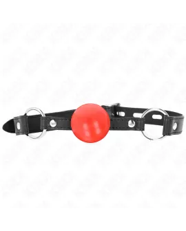 KINK Roter TPE-Ball Knebel 4 cm - 60 x 2 cm