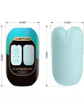 Pretty Love - Masha Masturbator Blau für Männer