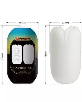 Pretty Love - Masha Masturbator in Weiß