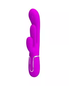 Pretty Love - Shania Triple Rabbit Vibrator - Rosa
