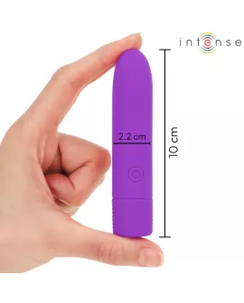 INTENSE SYMONE Vibrierender Bullet - Lila USB 8 Modi 10x2,2cm