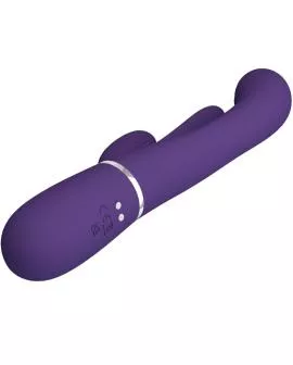 Pretty Love Shania Dreifach Hasenvibrator - Lila