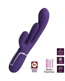 Pretty Love Shania Dreifach Hasenvibrator - Lila
