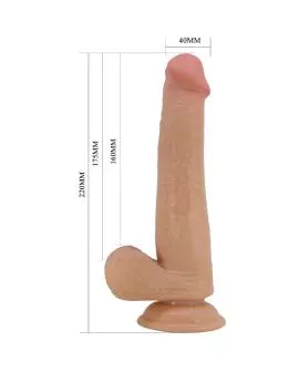 Pretty Love - Großer Realistischer Dildo 22 cm Fleisch