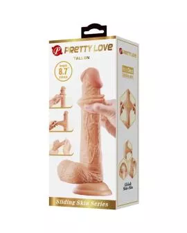 Pretty Love - Großer Realistischer Dildo 22 cm Fleisch
