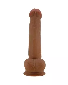 Pretty Love - Großer Realistischer Dildo 22 cm Braun