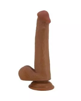 Pretty Love - Großer Realistischer Dildo 22 cm Braun