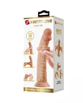 Pretty Love - Sharife Realistischer Dildo 25 cm Fleisch
