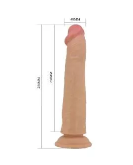 Pretty Love - Sharife Realistischer Dildo 25 cm Fleisch