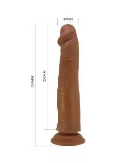 PRETTY LOVE - SHARIFE REALISTISCHER DILDO 25 CM BRAUN