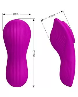 PRETTY LOVE - ROMARIO AUFLEGBARER KLITORIS-STIMULATOR MIT FERNBEDIENUNG ROSA