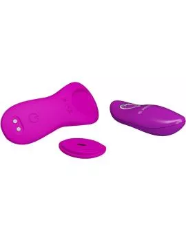 PRETTY LOVE - ROMARIO AUFLEGBARER KLITORIS-STIMULATOR MIT FERNBEDIENUNG ROSA