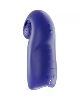 Snail Vibe Evo Masturbator für Ihn - Slide nRoll Dunkelblau