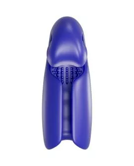 Snail Vibe Evo Masturbator für Ihn - Slide nRoll Dunkelblau