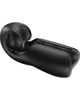 SNAIL VIBE - EVO Masturbator für Ihn Slide n Roll Schwarz