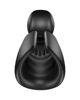 SNAIL VIBE - EVO Masturbator für Ihn Slide n Roll Schwarz