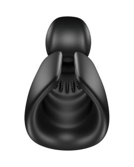 SNAIL VIBE - EVO Masturbator für Ihn Slide n Roll Schwarz