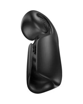SNAIL VIBE - EVO Masturbator für Ihn Slide n Roll Schwarz