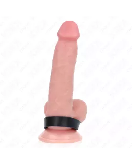 KINK - Penisring aus Leder mit Druckverschluss 21,5 x 1,5 cm