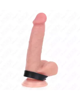 KINK - Penisring aus Leder mit Druckverschluss 21,5 x 1,5 cm