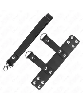 KINK - Penisring mit verstellbarem Lederband