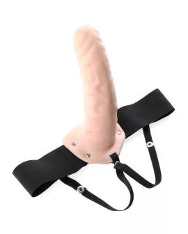 FETISH FANTASY SERIES - 19 CM HOHL STRAP-ON NATUR