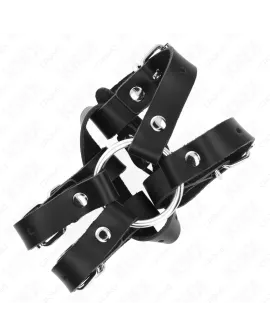KINK - Penisring mit mehreren verstellbaren Riemen