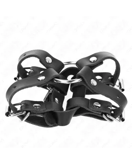 KINK - Penisring mit mehreren verstellbaren Riemen