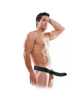 Fetish Fantasy Series - 19 cm Hohl Strap-On Schwarz