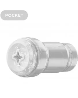 KIIROO - FEEL POCKET STROKER KRISTALL VON KIIROO TRANSPARENT