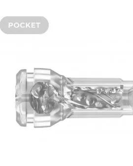 KIIROO - FEEL POCKET STROKER KRISTALL VON KIIROO TRANSPARENT