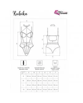 Livco Corsetti Melisenda CF 1709 - Bademantel Hemd String Schwarz