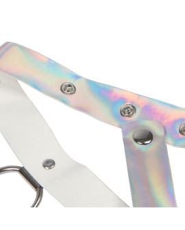 Subblime - Brustgurt mit Ringen und Ketten Silber 953737