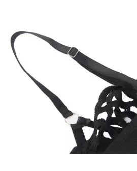 Subblime - Sexy Spitzen-Body Schwarz S/M 954055