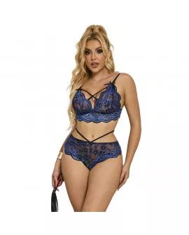 SUBBLIME - 954079 BH + SLIP SPITZE BLAU L/XL