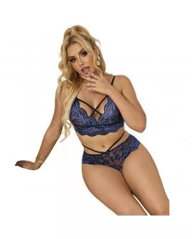 SUBBLIME - 954079 BH + SLIP SPITZE BLAU L/XL