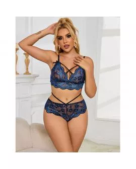 SUBBLIME - 954079 BH + SLIP SPITZE BLAU L/XL